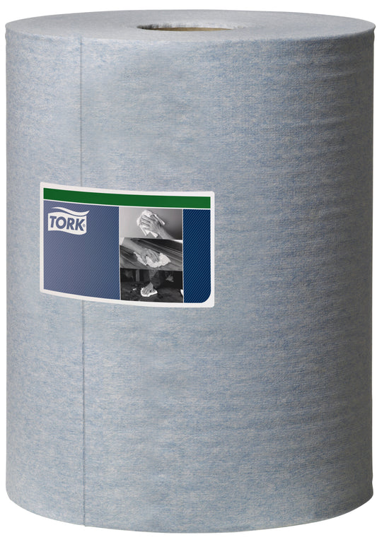 Reinigingsdoek Tork Heavy-Duty W1 blauw 530237
