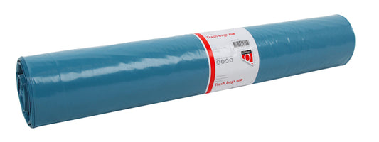 Quantore LDPE afvalzak 90x110cm 160L blauw, rol van 20 stuks