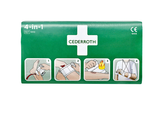 Cederroth bloedstelpend verband 4-in-1 groot
