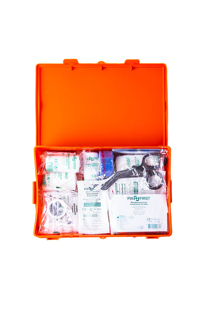 Verbandtrommel FixFirst B neutraal met wandhouder - 2