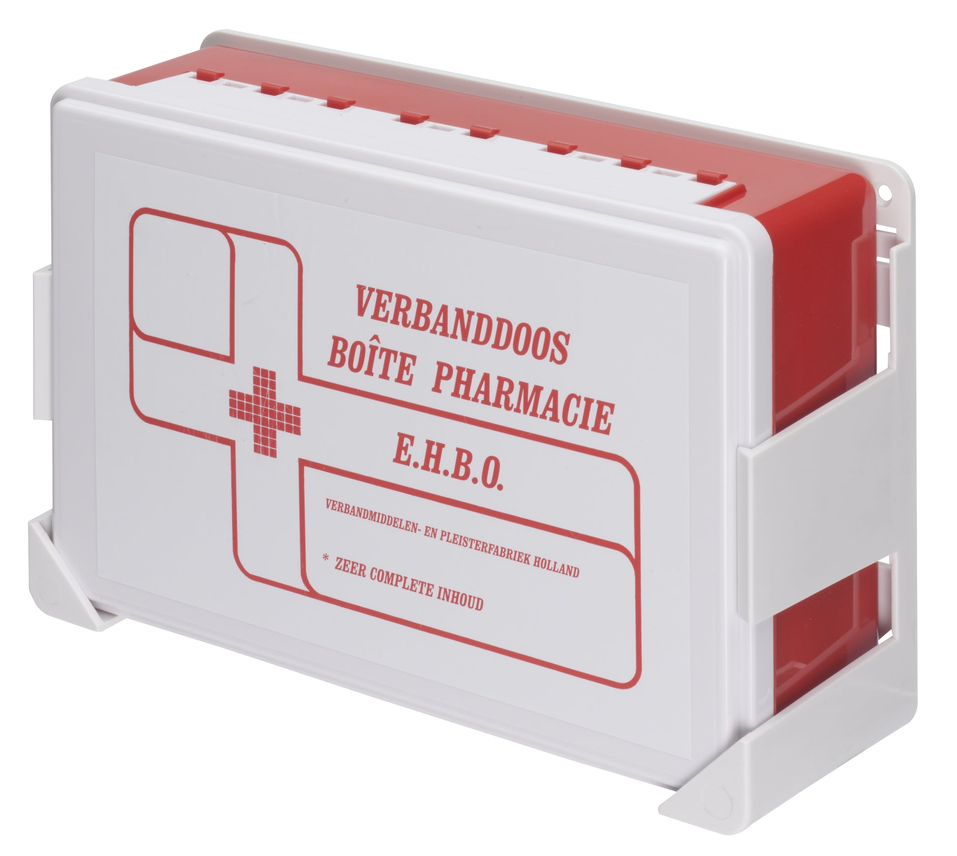 Verbandtrommel FixFirst B2 met uitgebreide inhoud en wandhouder - 2