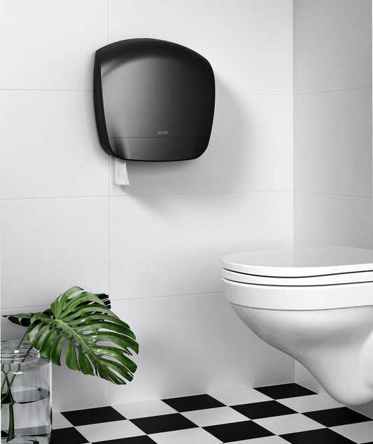 Katrin Gigant L toiletpapierdispenser zwart