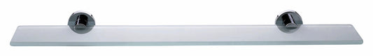 Planchet tesa Smooz glas, verchroomd en zelfklevend, 50x600x120mm