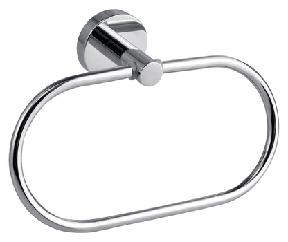 Handdoekring Tesa Smooz verchroomd zelfklevend
