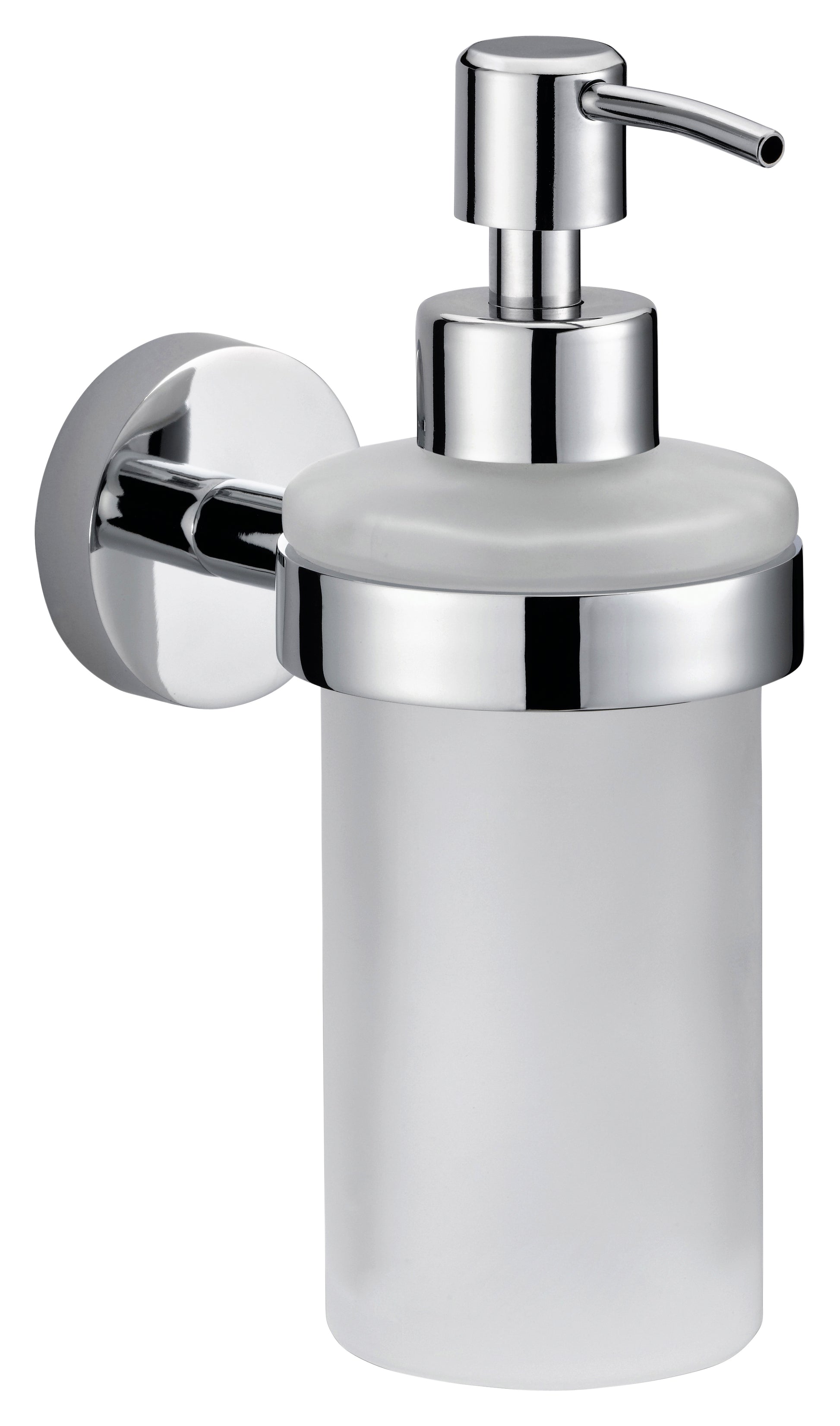 Zelfklevende verchroomde zeeppomp TesaSmooz 200ml