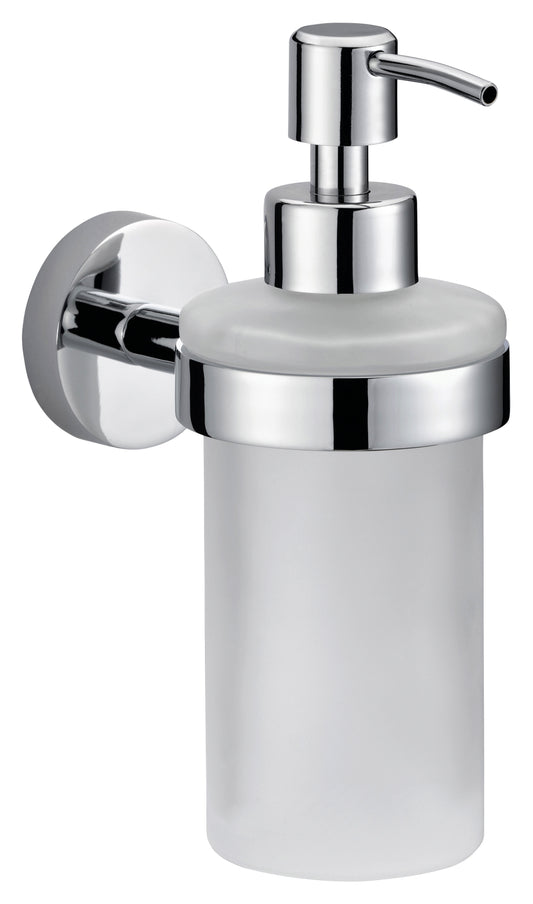 Zelfklevende verchroomde zeeppomp TesaSmooz 200ml