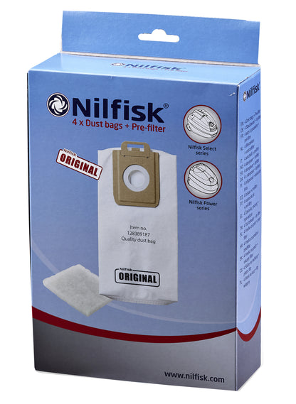 Nilfisk Serie Select stofzuigerzakken 3,1 liter