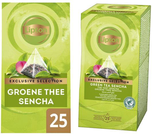 Lipton Exclusive Sencha Groene Thee 25x2g
