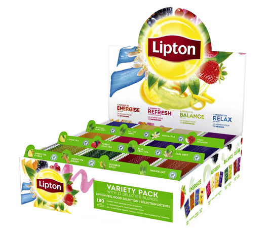 Lipton Assortimentsbox 12x15 Theezakjes - Gevarieerd theeassortiment