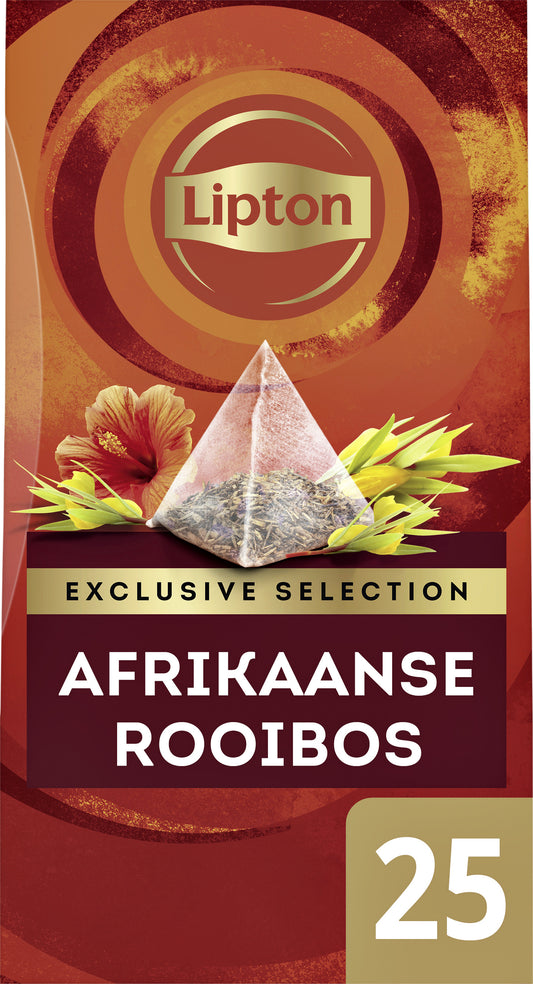 Thee Lipton Exclusive Selection Afrikaanse Rooibos 25x2g