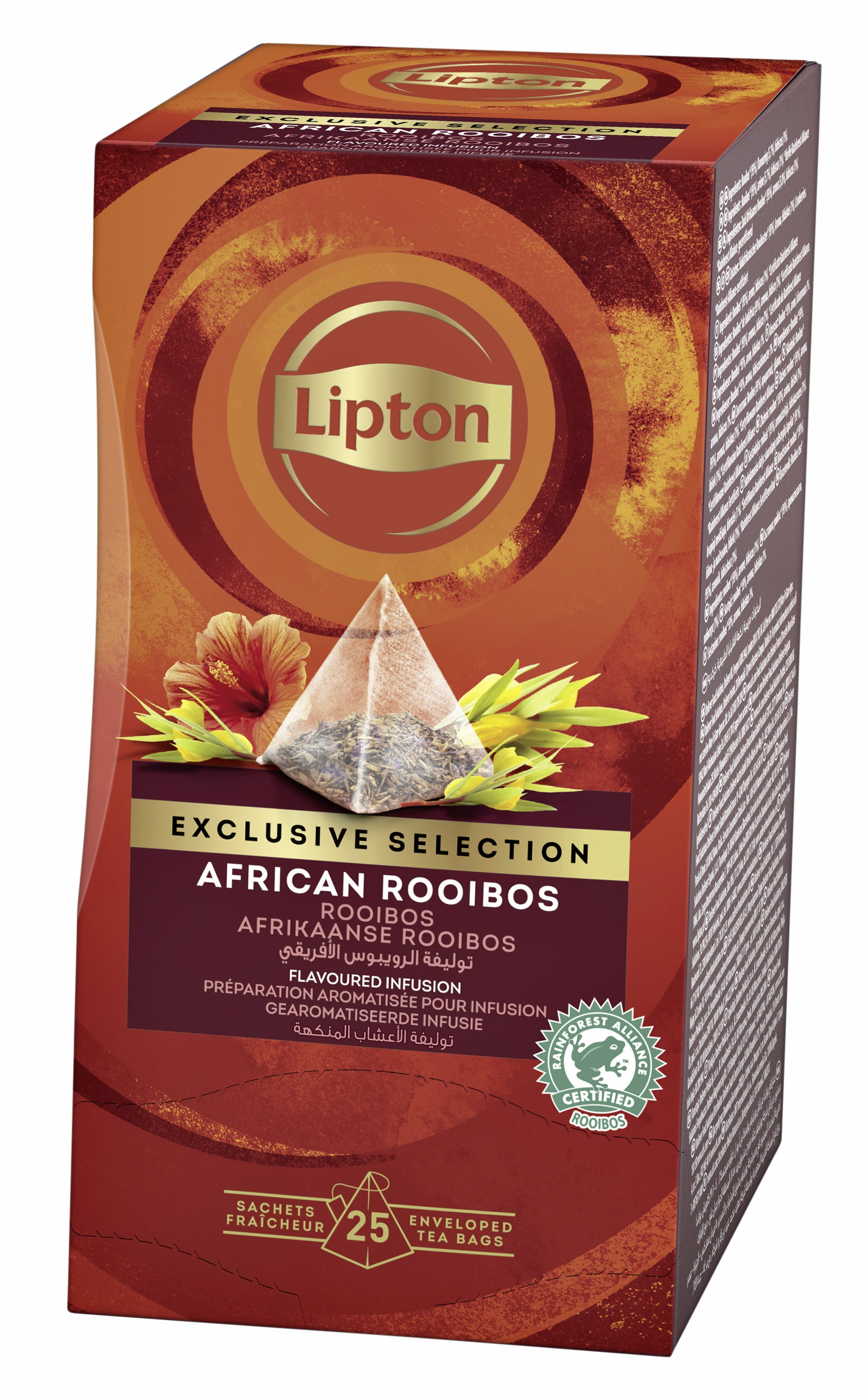 Thee Lipton Exclusive Selection Afrikaanse Rooibos 25x2g - 2