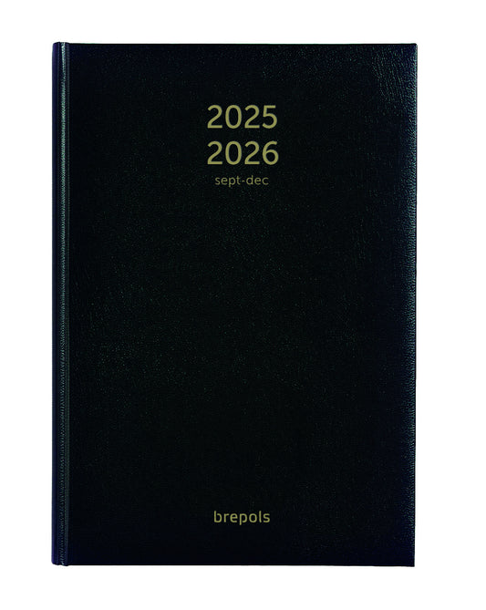 Brepols Bretime Lima Agenda 2024/2025 16 Mnd 7d/2p Zwart