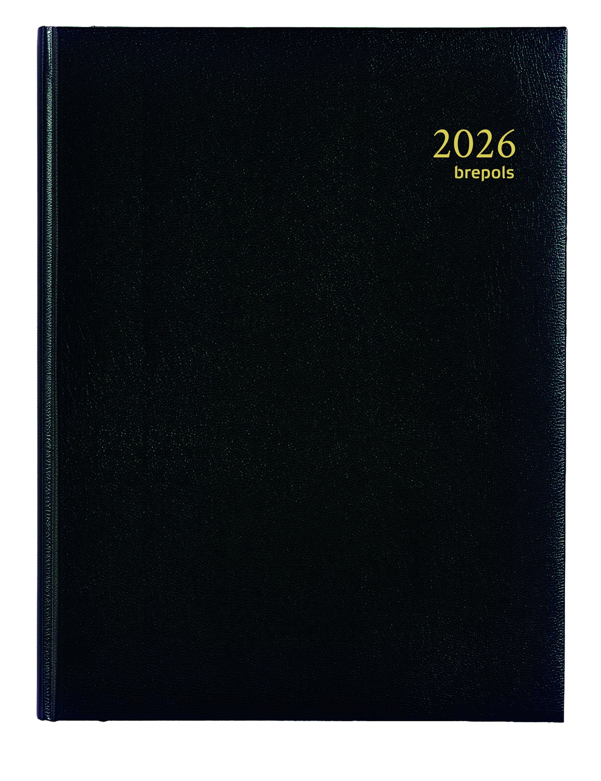 Brepols Ambassador Lima Agenda 2025 1 dag per pagina, zwart
