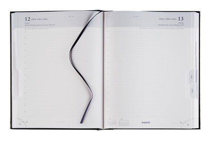 Brepols Ambassador Lima Agenda 2025 1 dag per pagina, zwart - 2