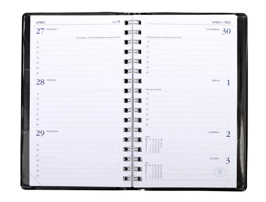 Agenda 2025 Ryam Memoplan 7 Suprema met ringband en planpagina's - 2