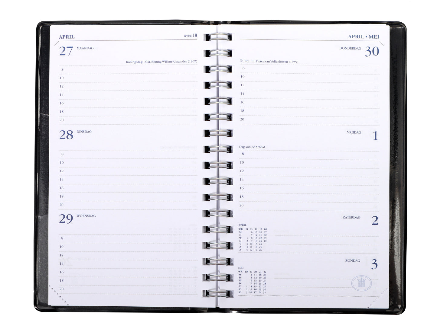 Agenda 2025 Ryam Memoplan 7 Suprema met ringband en planpagina's - 2