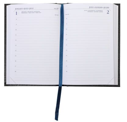 Agenda 2025 Ryam Memoplan 1 Mundior 1d/1p Zwart - 2