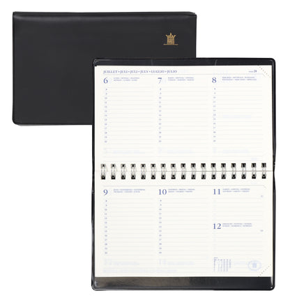 Agenda 2025 Ryam Compact Suprema 7d/2p Zwart - 3