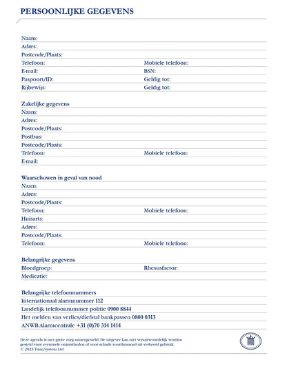 Ryam Weekplan Plus Agenda 2025 + 7-dagen/2-pagina, zwart - 2