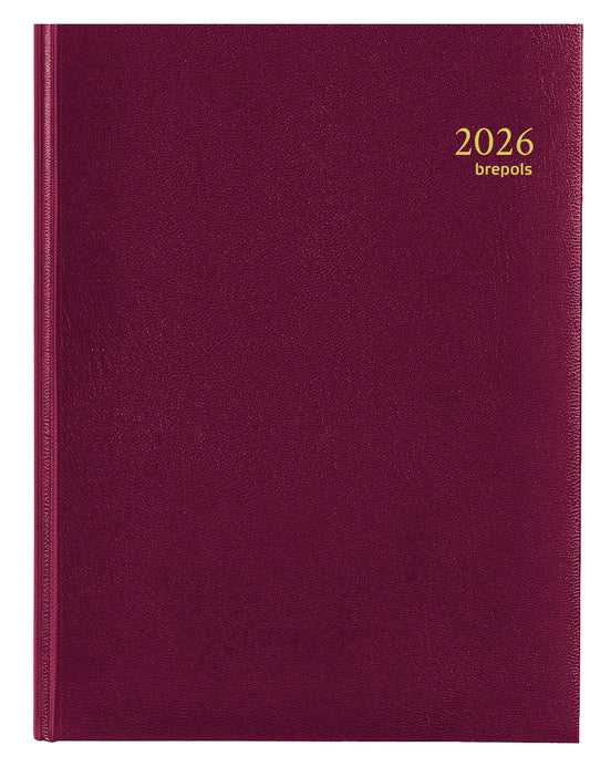 Agenda 2025 Brepols Timing Lima 7 dagen/2 weken bruin