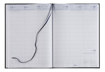 Agenda 2025 Brepols Omega Lima 7d/2p blauw | 21x29cm - 2