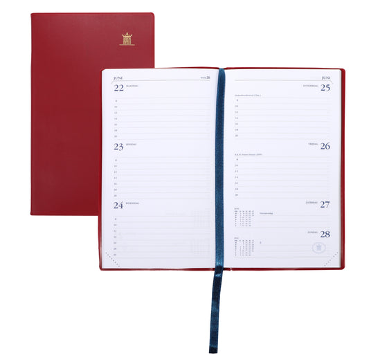 Agenda 2025 Ryam Memoplan 7 Suprema 7d/2p Bordeauxt - 3