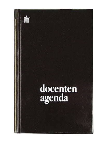 Schoolagenda 2024-2025 Ryam docenten, 7 dagen/2 pagina's zwart - 2