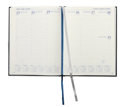Schoolagenda 24-25 Ryam Executive Mundior 7d/2p zwart - 2