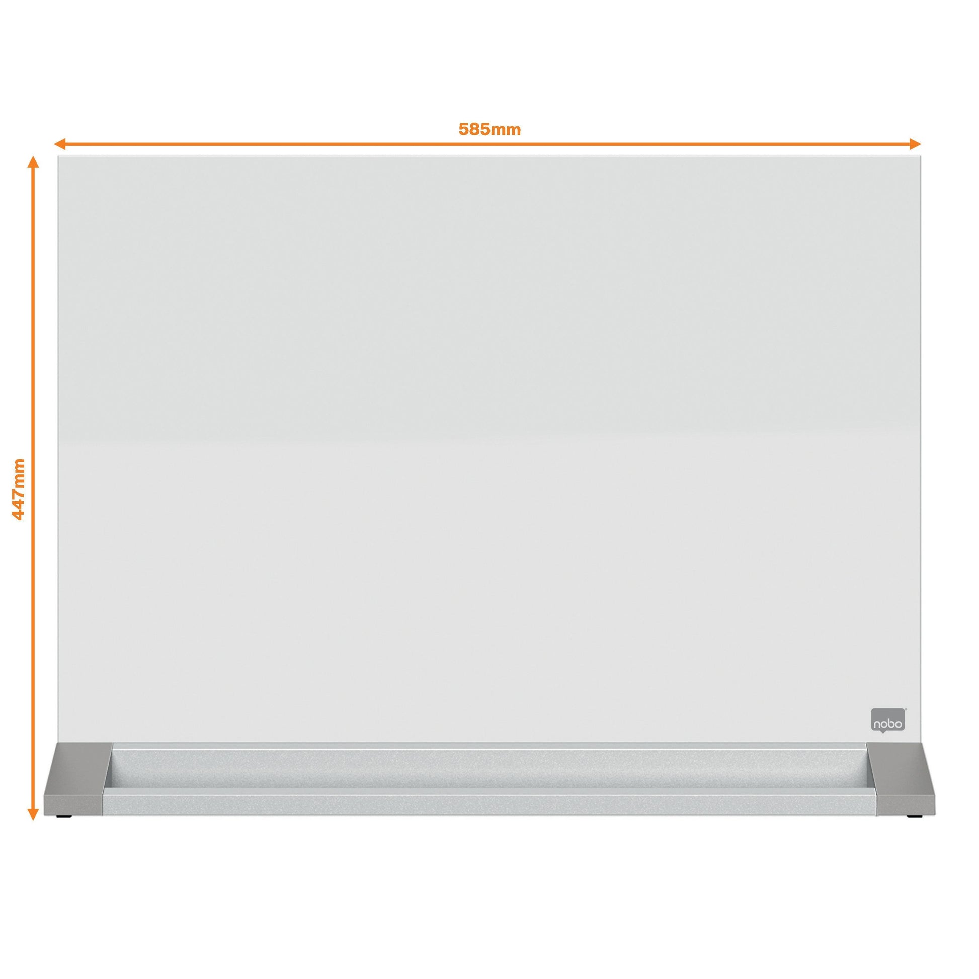 Nobo Diamond Desktop Magnetisch Glazen Whiteboard 547x432mm - 6
