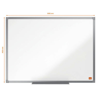 Whiteboard Nobo Classic Staal 60x45cm, magnetisch en wandmontage - 2