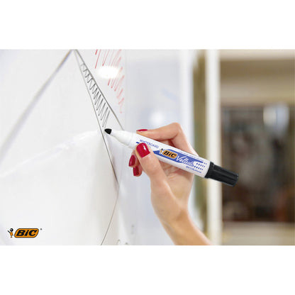 bic 1701 Whiteboardmarker rond 1,4mm Zwart - 4