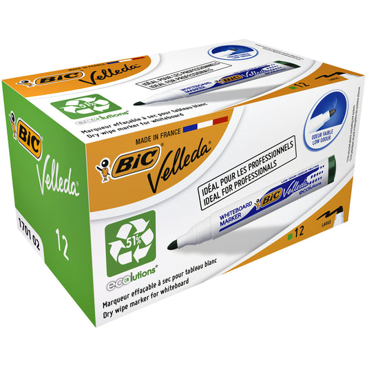 Bic 1701 Whiteboard Viltstift Rond L Groen, 1,4mm