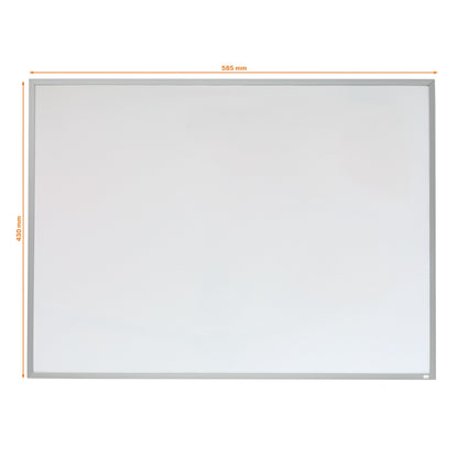 Whiteboard Nobo Emaille 58,5x43cm, aluminium lijst