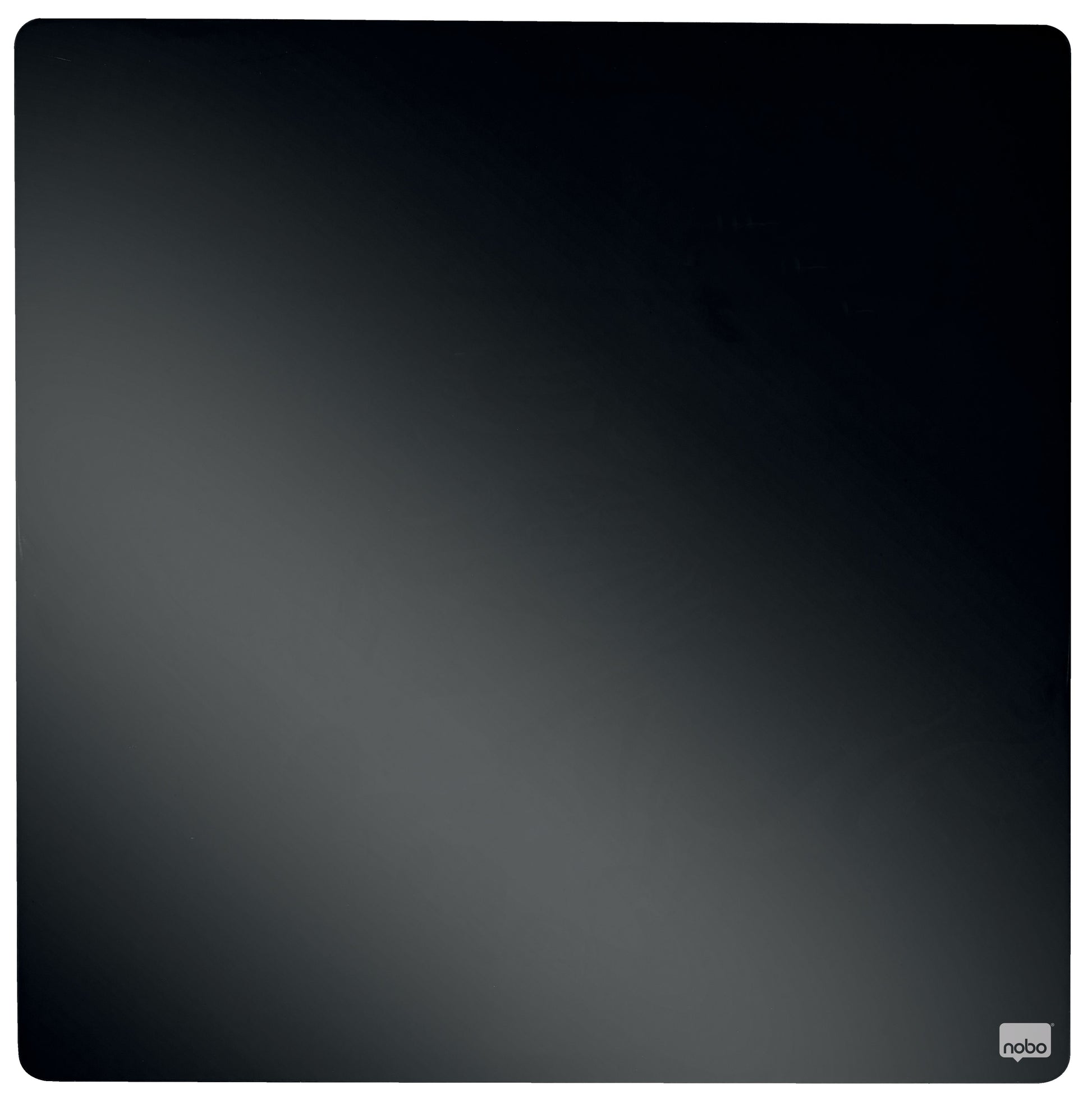 Nobo Tegelwhiteboard 36x36cm Zwart Gelakt Magnetisch