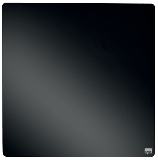 Nobo Tegelwhiteboard 36x36cm Zwart Gelakt Magnetisch