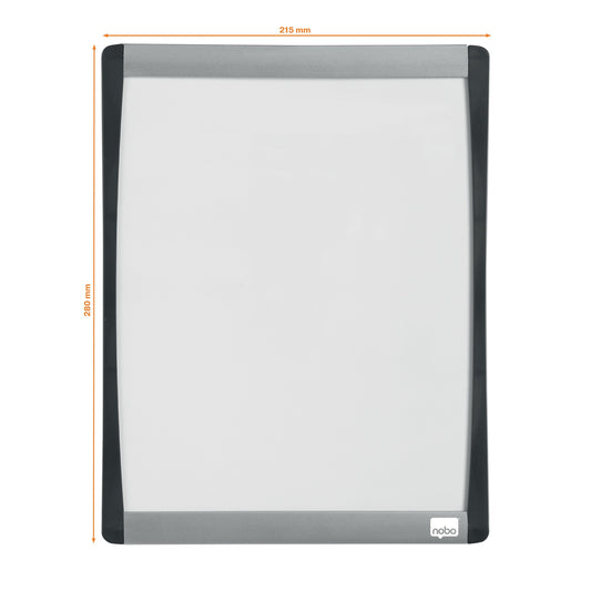 Nobo whiteboard 28x21.5cm met lijst