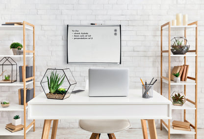Nobo whiteboard 58.5x43cm met lijst - 4