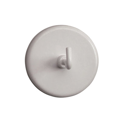 Haakmagneet MAUL 47mm, trekkracht 12kg, wit