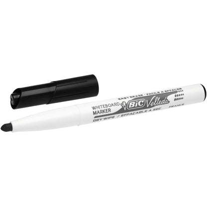 Viltstift Bic 1741 Whiteboard rond M zwart - 5
