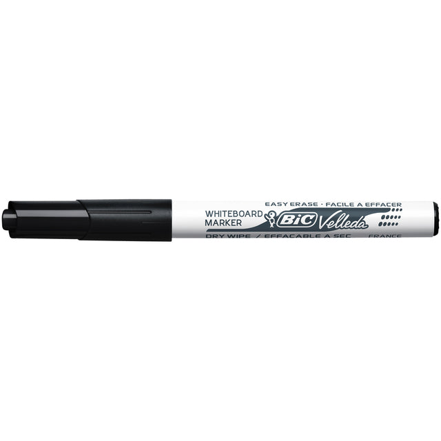 Viltstift Bic 1741 Whiteboard rond M zwart - 7