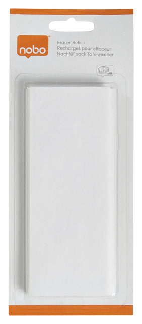 Navulset voor magnetische whiteboardwisser NOBO