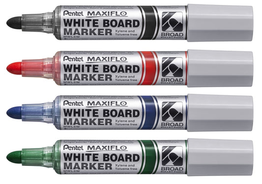 Viltstift Pentel MWL5M Whiteboard 3mm Groen - 2