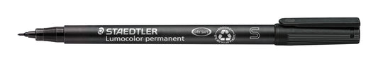 Viltstift Staedtler OHP Lumocolor SF Zwart, Perm, 0,4mm