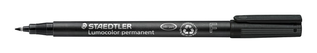 Viltstift Staedtler Lumo F 318 Perm Zwart - 2