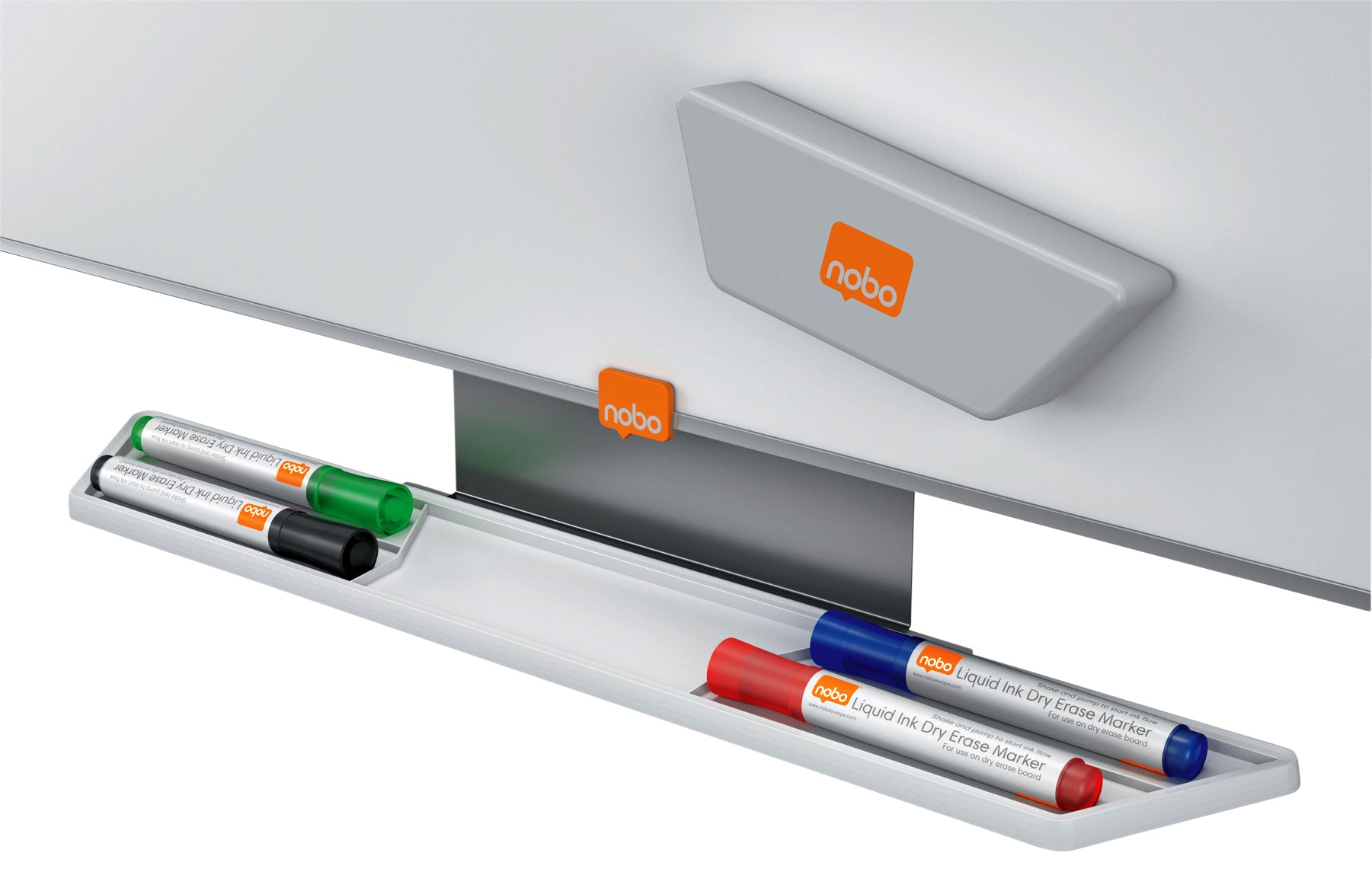 Magnetische Whiteboardwisser Nobo met Vervangbare Strips - 89x40mm - 3