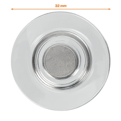 Glasbordmagneet Nobo, 32mm, extra sterk - 2