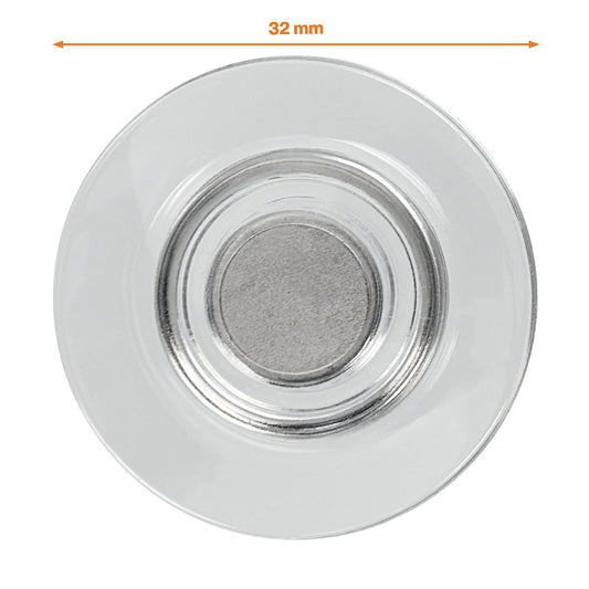 Glasbordmagneet Nobo, 32mm, extra sterk - 2