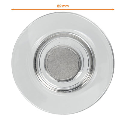 Glasbordmagneet Nobo, 32mm, extra sterk - 2