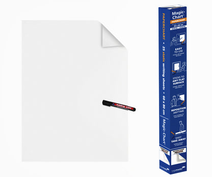 Legamaster PaperChart 60x80cm wit statisch en herbruikbaar