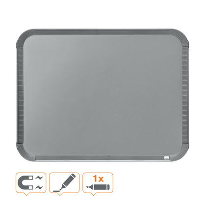 Nobo Slimline Whiteboard 22x28cm Zilver Gelakt - 2